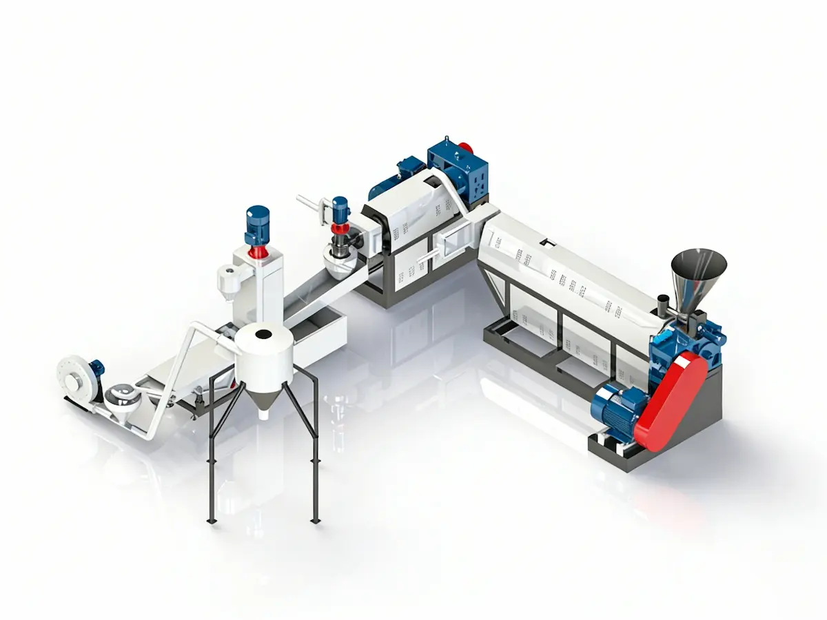 Rigid Plastic Double-Stage Pelletizing Line 2