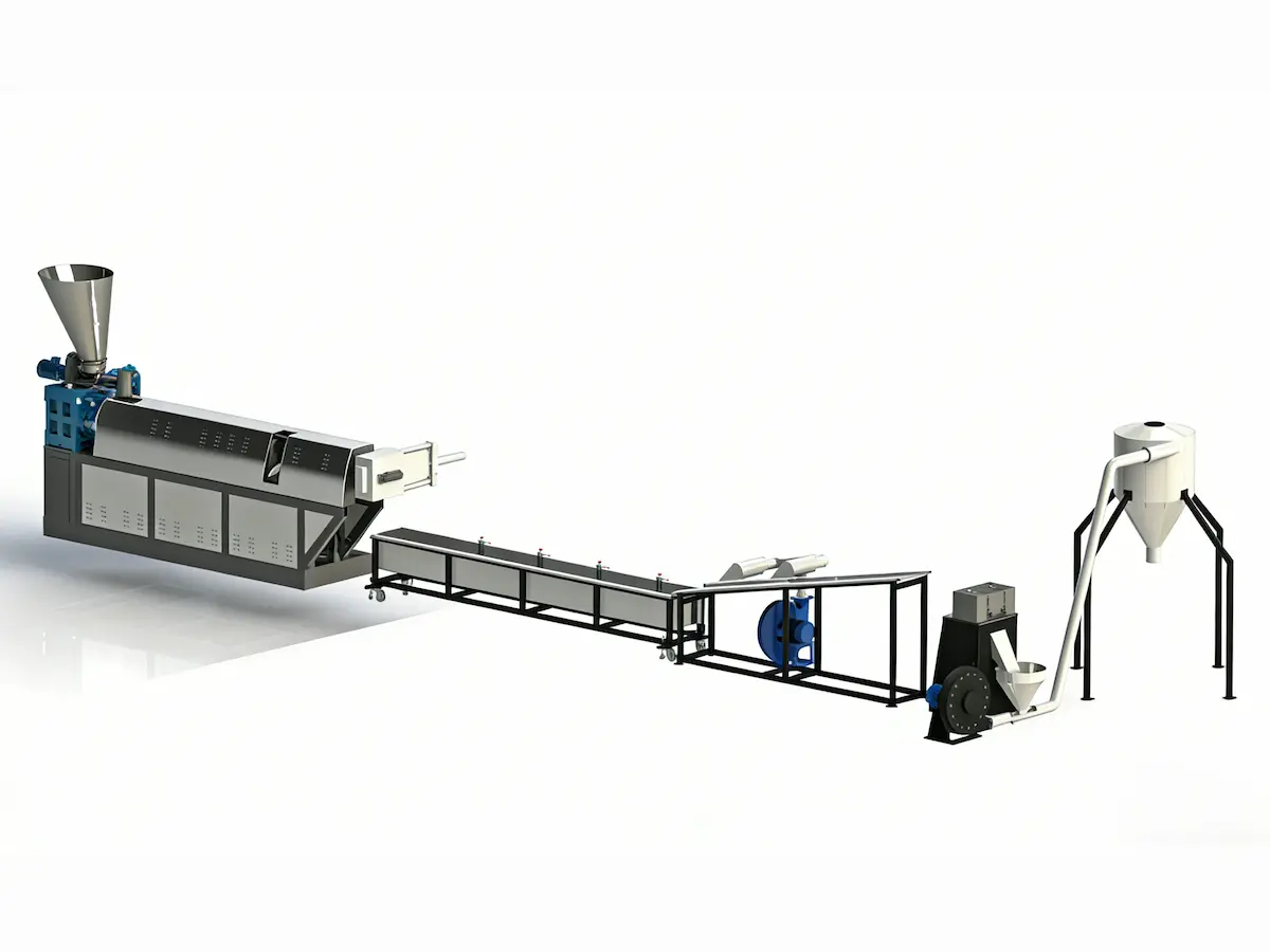 Rigid Plastic Single-Stage Pelletizing Line
